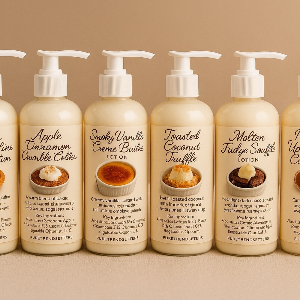 Handmade Delicious Desserts Vegan Lotion-Made to Order